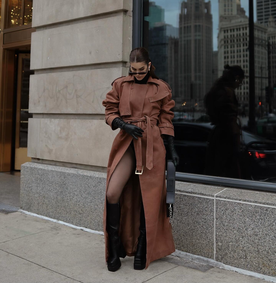 Vintage leather trench – alwaysgrevyi
