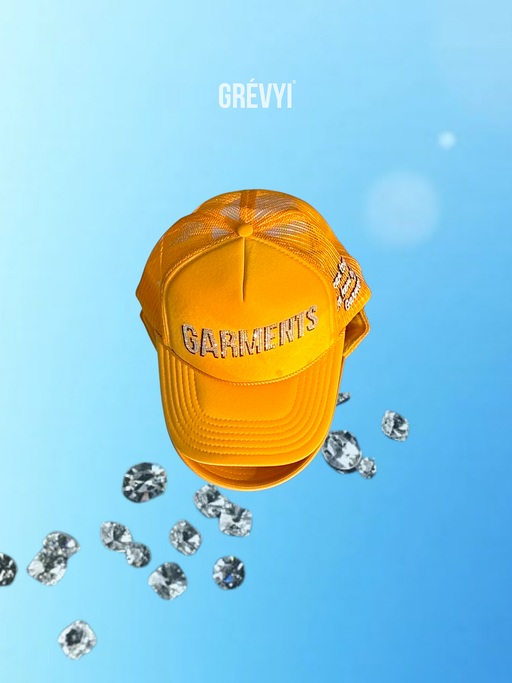 Gold Garments Crystal trucker!!