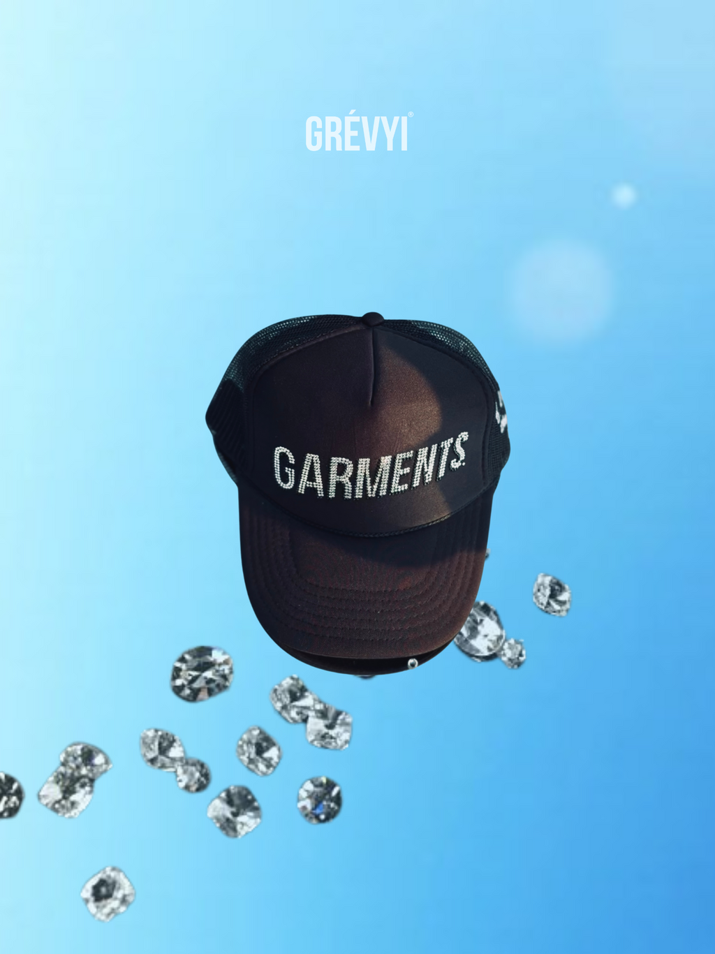 Blk Garments crystal trucker